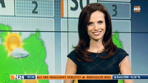 TV Moderatorin Susanne Schöne N24 Wetter Nachrichtensender in Berlin